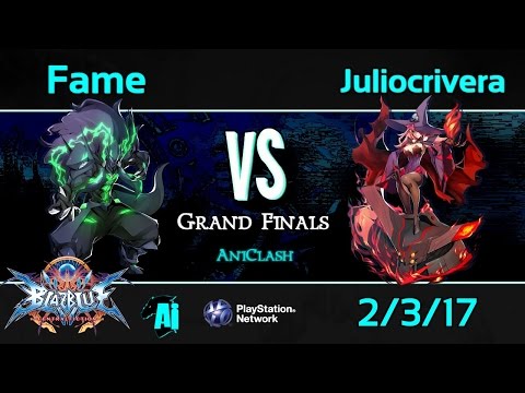 AniClash 58 - Fame (Susanoo) vs. Juliocrivera (Nine) Grand Finals - BBCF Blazblue CF