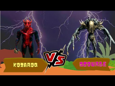 Kozaroq vs Scourge I Animal Revolt Battle Simulator