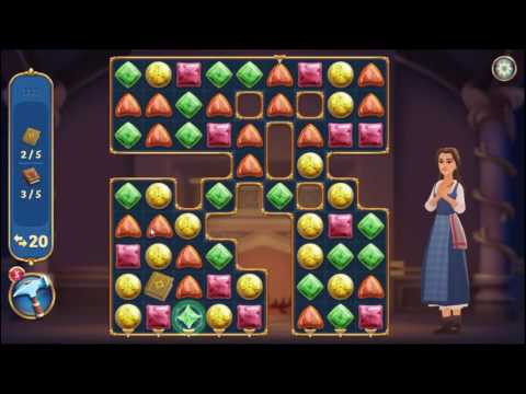 Beauty and the Beast Perfect Match Level 132 - NO BOOSTERS 👸👸👸