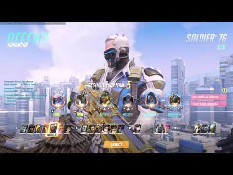 [Rank: 4500 SR] Tviq | Soldier:76 | Hanamura Pro Gameplay