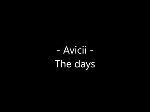 Avicii - The days Lyrics