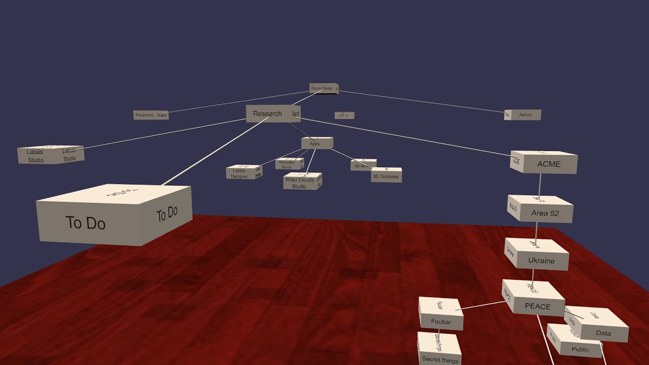 Visualize your Google Drive in 3D - Demos and projects - Babylon.js