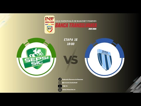 Liga Nationala de Baschet Feminin BT 25/26- ACS Sepsi Sic Sfantu Gheorghe - CS Universitar Brasov