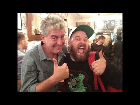Anthony Bourdain talking punk