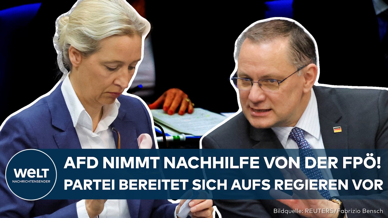 DEUTSCHLAND: Nachhilfe von der FPÖ! AfD feilt an Plan für den Sprung an die Macht