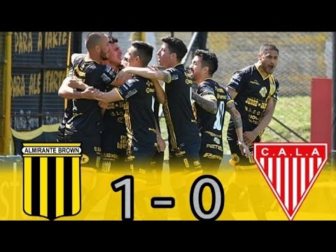 Primera B : ALMIRANTE BROWN 1 - 0 LOS ANDES | (El Gol)