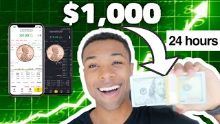 I Tried Day Trading The RISKIEST Penny Stocks With $1,000 For 24 Hours