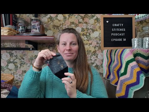 Crafty Stitches Podcast   Episode 38 - My Ranunculus is Finished!