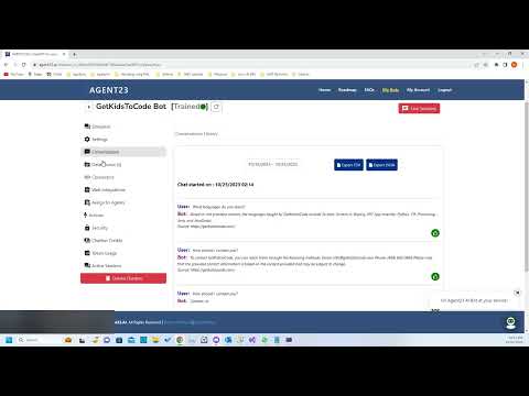 Agent23.AI's Super Chatbot