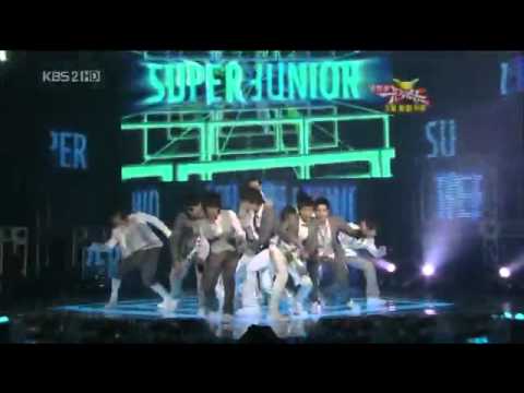 Super Junior   SORRY SORRY @ KBS Music Bank TAKE 2