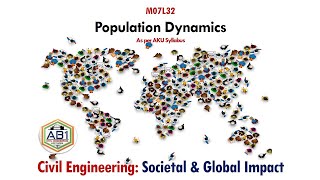Population Dynamics I Civil Engineering Societal & Global Impact