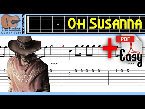 Oh Susanna! Guitar Tab