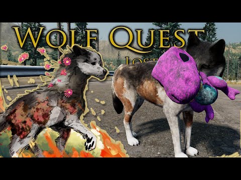 Did I Just Steal a DINOSAUR From a Wolf Pack?! 🐺🦊 Wolf Quest: LOST ECHOES • #4