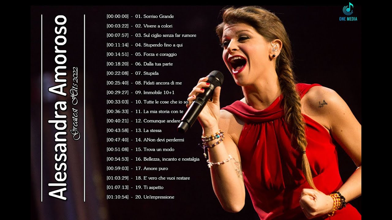 Alessandra Amoroso le Migliori Canzoni dell'album Completo 2022 - Le Migliori Canzoni