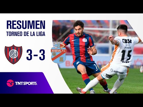¡EL CICLÓN y el ARSE igualaron en un PARTIDAZO! 🤝 | San Lorenzo 3-3 Arsenal | Resumen