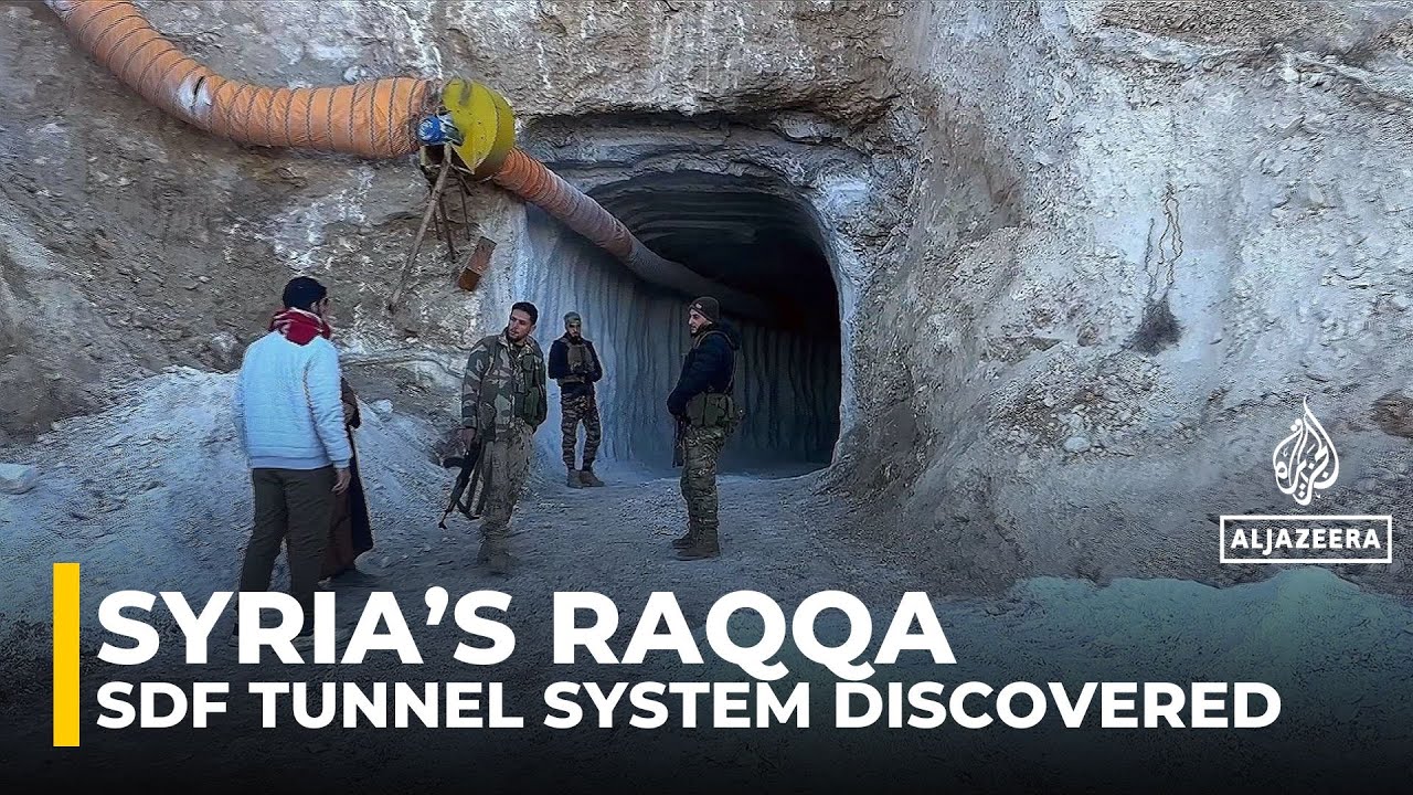 Syrian army finds vast SDF tunnel network in Raqqa’s countryside