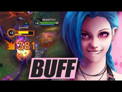 BUFFED JINX IS NOW OP?! SEASON 8