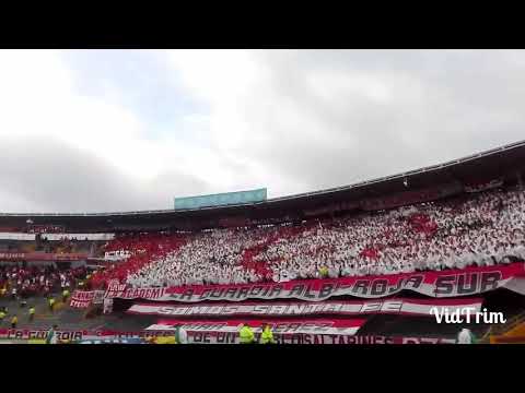 "LA GUARDIA ALBI-ROJA SUR VS RAMERICA" Barra: La Guardia Albi Roja Sur • Club: Independiente Santa Fe