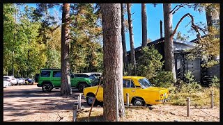 🇷🇺St Petersburg Russia 2025 Walk Gulf of Finland. Restaurant on the shore