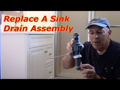 How To Replace A Bathroom Sink Drain Assembly