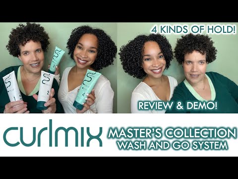 *NEW* CURLMIX Master's Collection - Wash and Go System