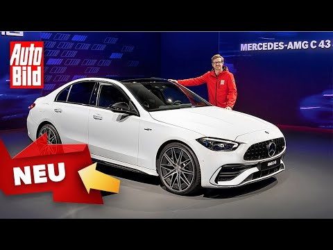 Mercedes-AMG C43 (2022) | Vier statt Sechs Zylinder, dafür mit E-Turbo | Sitzprobe mit Andreas Huber