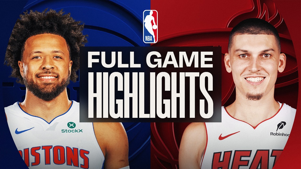 PISTONS at HEAT | FULL GAME HIGHLIGHTS | March 8, 2026