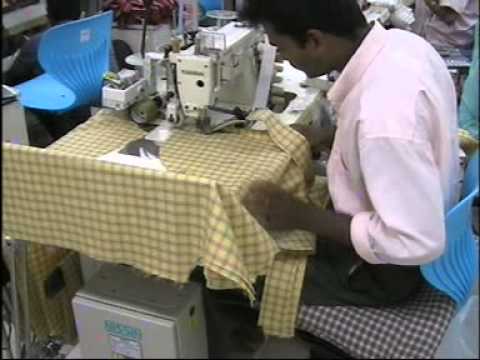Ready-made solution for sewing the front placket of the NC-123 shirt video
