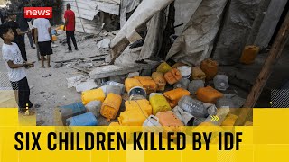 IDF blames &#39;technical error&#39; after Gaza officials say children collecting water killed in strike