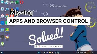 APP AND BROWSER CONTROL WINDOWS SECURITY
