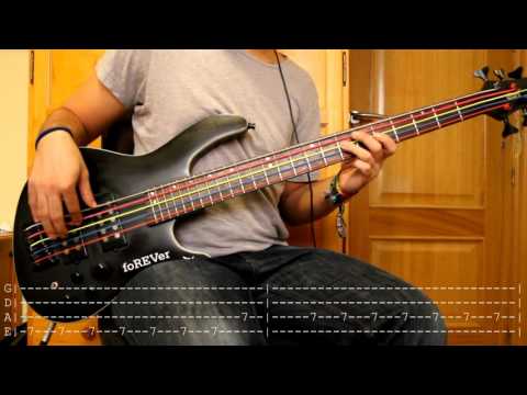 Kings of Leon - Temple (Bass cover with TABS)