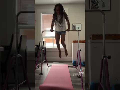 Practice Gymnastics bars at home