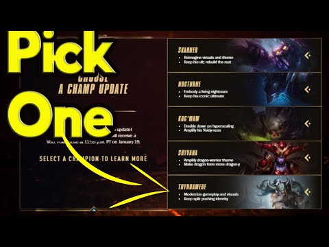 HOW TO VOTE FOR YOUR CHAMPION REWORK & SKIN | Tutorial  | League of Legends Season 12 2022