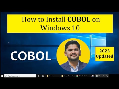 How to Install COBOL on Windows 10 | Complete Installation | Amit Thinks