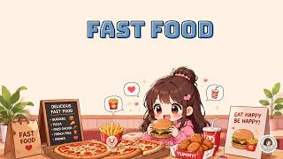 Learn English with Anna | Talk about Fast Food | 10 minutes Episode 3