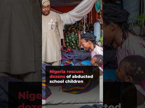 Nigeria rescues dozens of abducted school children in Oyo state | #ajshorts