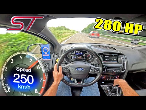 280HP FORD FOCUS ST is the PERFECT HOT HATCH on the AUTOBAHN!?
