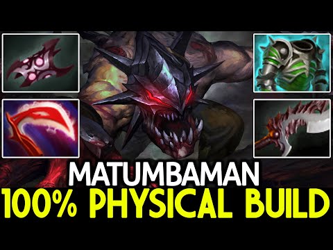 MATUMBAMAN [Lifestealer] 100% Physical Build Top Pro Carry Plays Dota 2