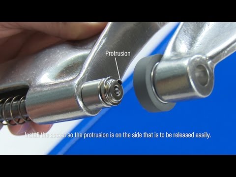 Installing a Pull-The-DOT® One Way Snap Using the Pres-N-Snap® Tool