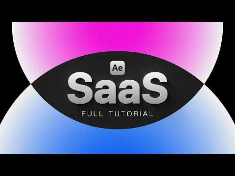 🔥 How to Create a SaaS Explainer Ad in After Effects (From Scratch)