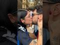 Lovely couple in Milano ? "Can you kiss?" ? #milano #internazionale #acmilan #kiss #couplesgoals