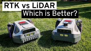 RTK vs LiDAR Which Robot Mower Is ACTUALLY Better - ANTHBOT M5 vs M9 Test