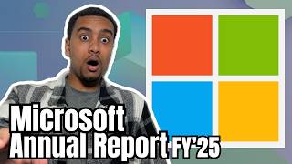 Microsoft 2025 Annual Report | Operations, Financials, and SWOT Breakd