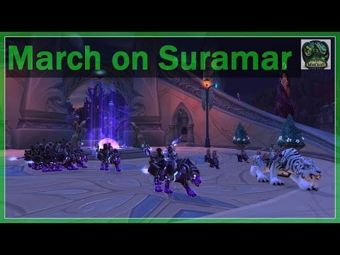 March on Suramar Part 6 Insurrection Achievement Suramar Campaign WoW Legion Patch 7.1