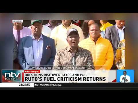 Record fuel prices revive scrutiny of Ruto’s past statements