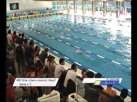 Serie 2 dei 400 Stile Libero  Assoluti M Agonisti - 7 Meeting City of Lignano