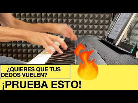 VELOCIDAD e INDEPENDENCIA de los 5 DEDOS 🤚🏼🎹🔥 - Piano FÁCIL para PRINCIPIANTES (e intermedios)