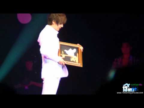 [Fancam] 110207 12plus Miracle Day Magic show Yesung Ryeowook