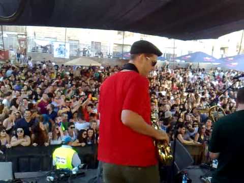 לוס כפרוס פסטיבל פרונט סטיג' ירושלים יולי 2010 los caparos