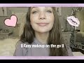 Quick and easy makeup on the go  || Maddie Ziegler